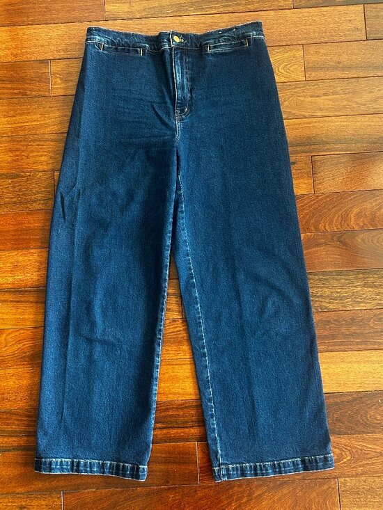 Madewell Denim - Madewell Emmett Wide-Leg Jeans in Women's Size 31